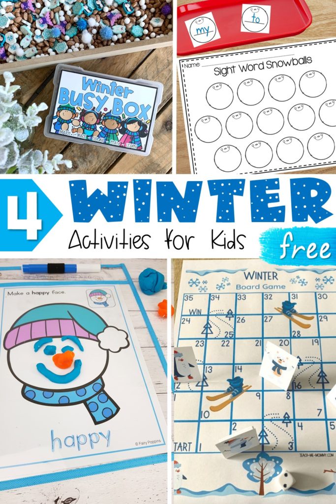 Are you looking for winter activities for preschool and Kindergarten students? This post has you covered! 