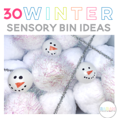 Winter Sensory Bin Ideas