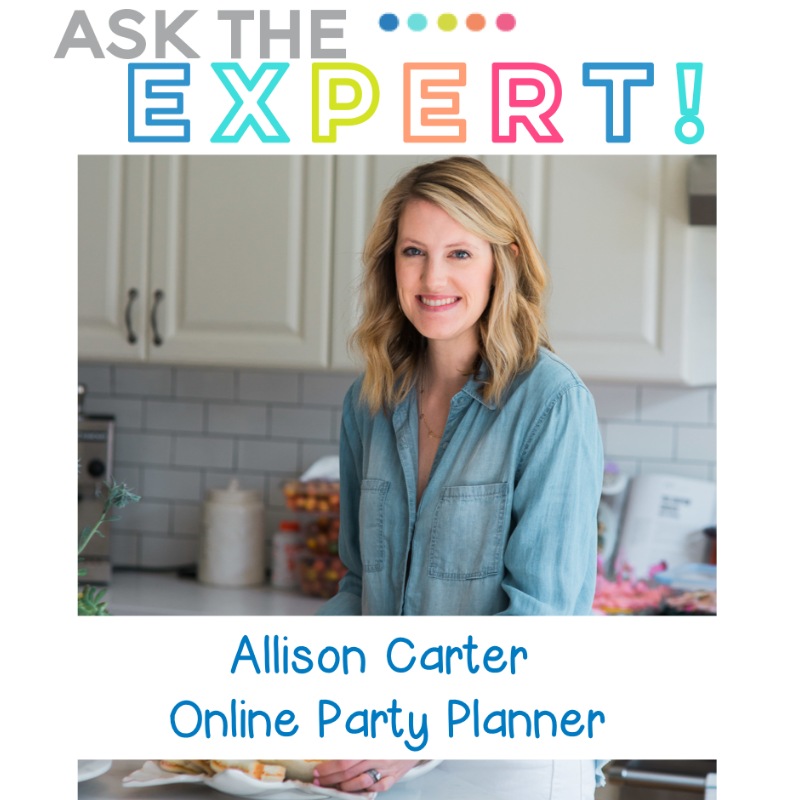 Ask an Online Party Planner