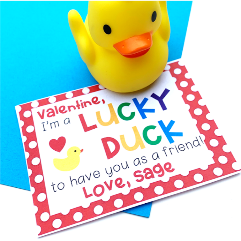 Lucky Duck Valentine - Sarah Chesworth