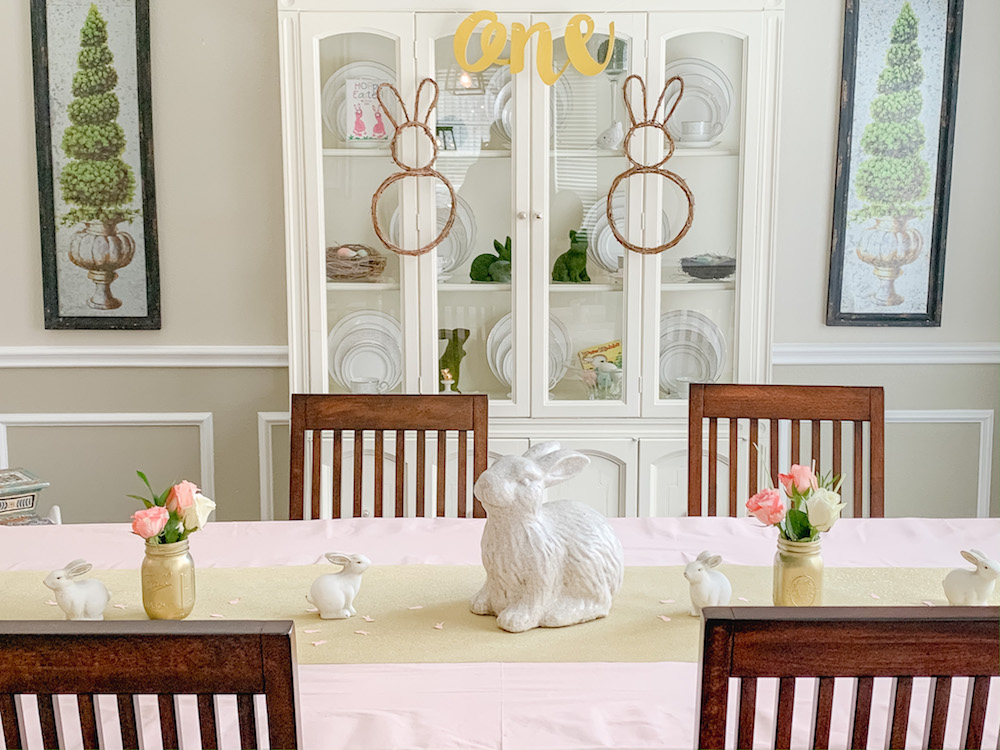 easter dining room