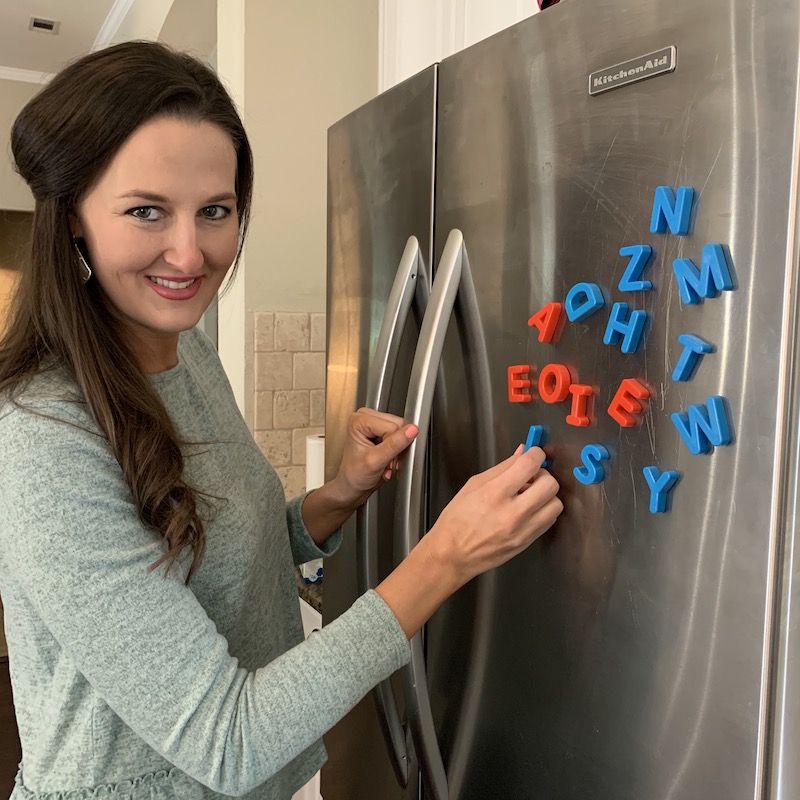 Magnetic Letter Activities