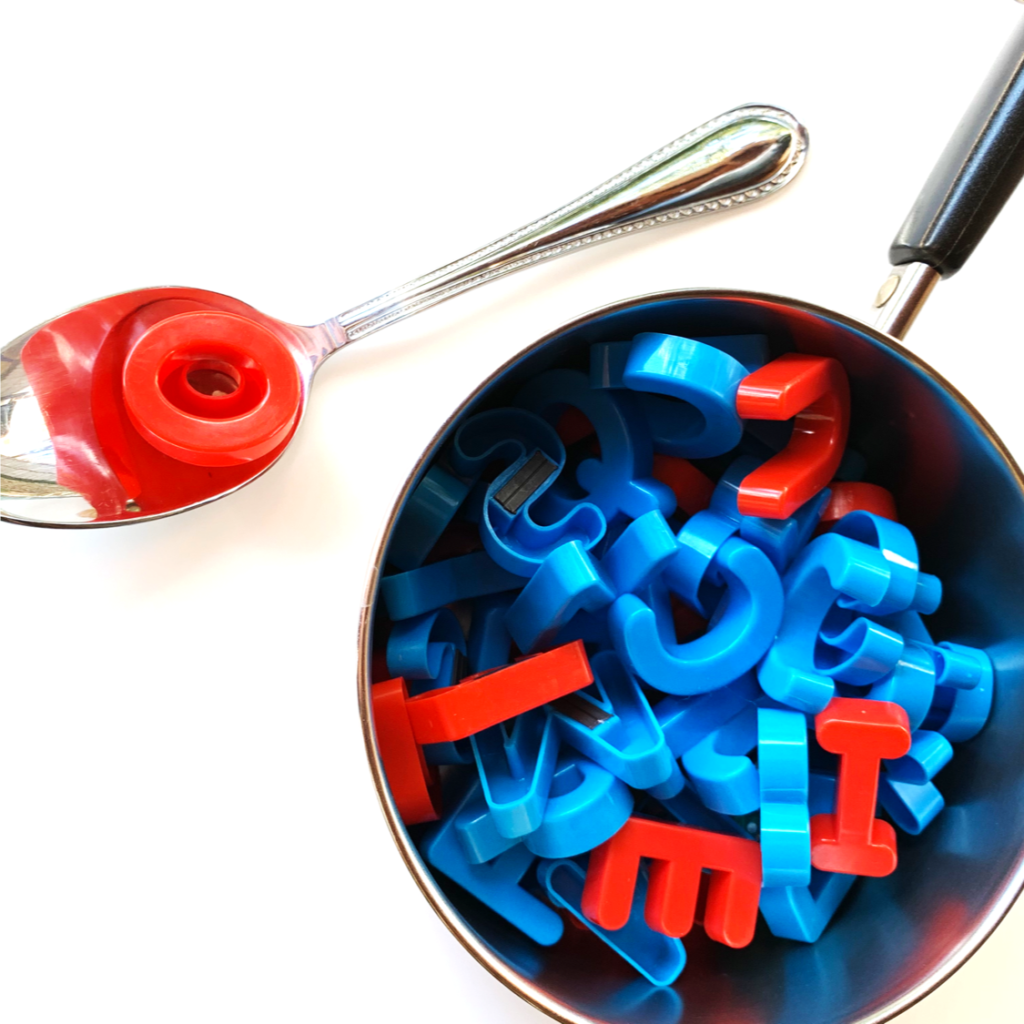 Magnetic Letters in a Pot 
