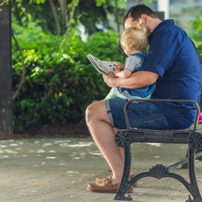 People Reading a Book