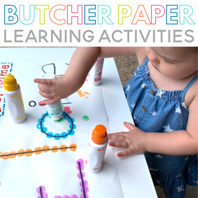 Butcher Paper Learning Activities