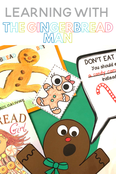 Gingerbread Man Activities for Preschool