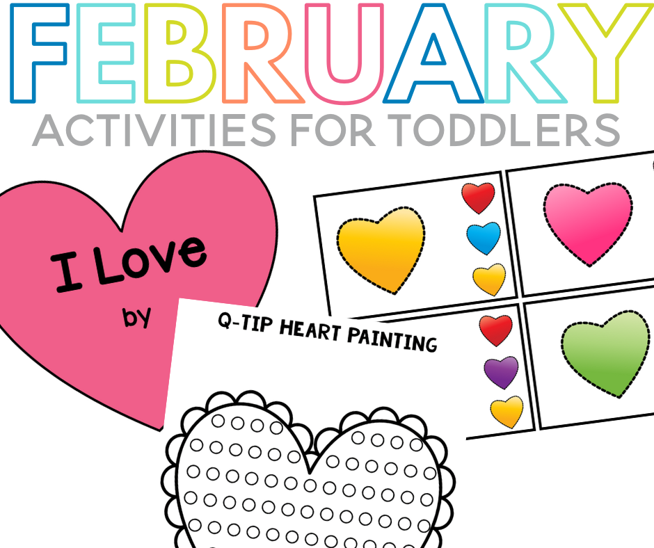 February Toddler Activities - Sarah Chesworth