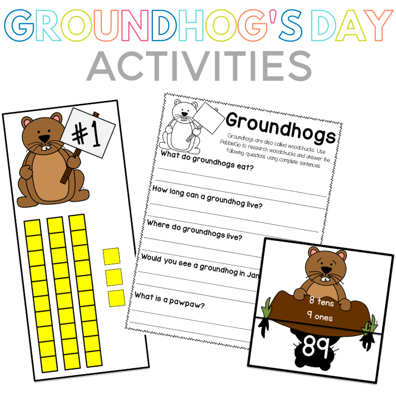 8 Educational Groundhog's Day Activities - Sarah Chesworth