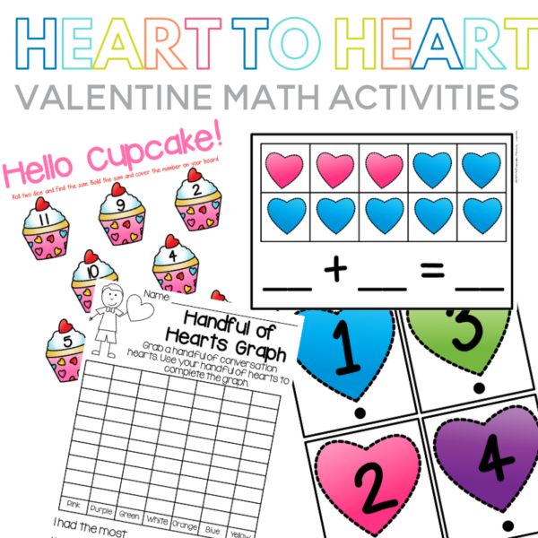 Valentine Math Activities - Sarah Chesworth