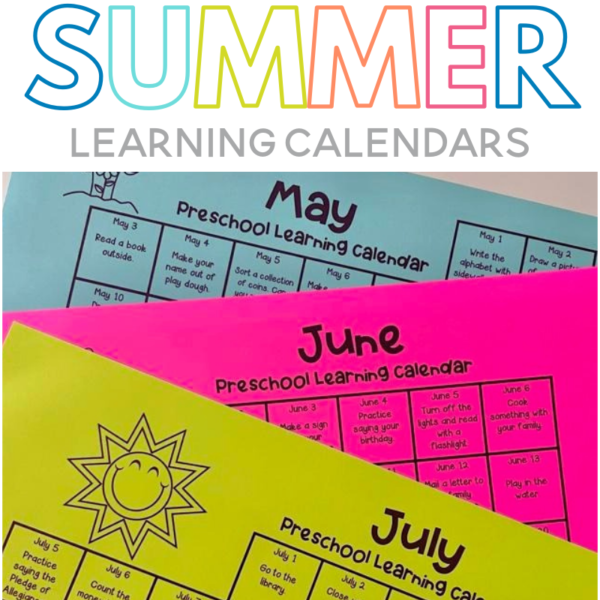 Summer Learning Calendar for Kids - 2024 Edition - Sarah Chesworth