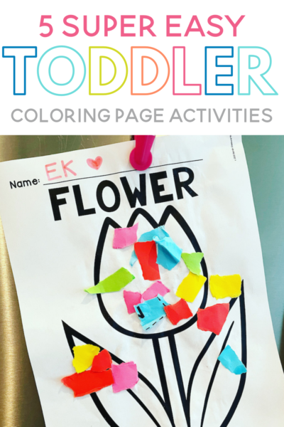 Toddler Coloring Pages - Sarah Chesworth