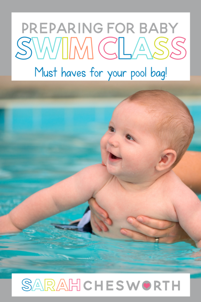 Are you preparing for baby swim class? Here are some must have items for your pool bag!