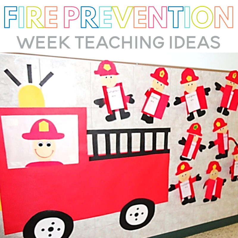 fire prevention week activities for the classroom