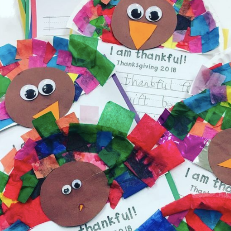 Are you looking for thanksgiving preschool activities to keep little ones busy? This post has Thanksgiving activities just for toddlers and preschoolers including turkey crafts, thanksgiving books, pumpkin pie play dough, thankful writing activities and more!
