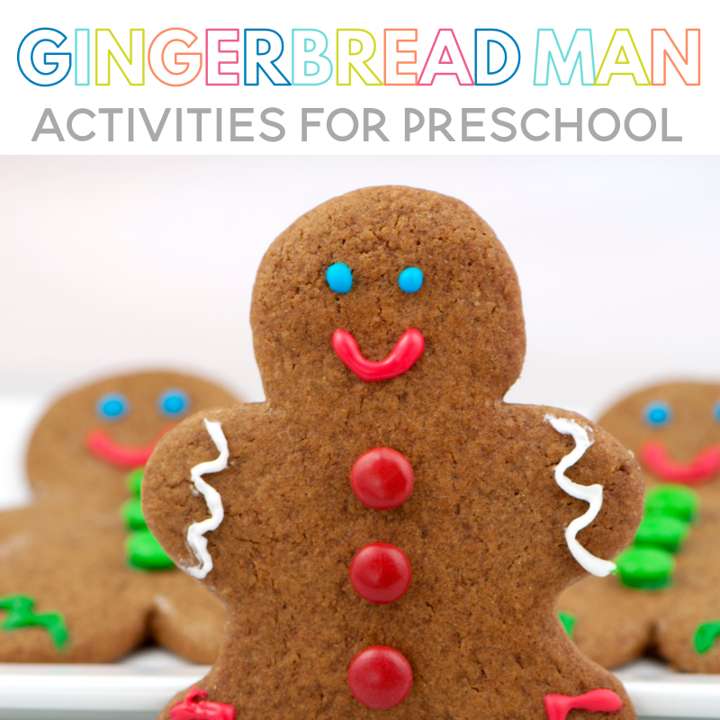 Easy And Fun Gingerbread Man Activities For Preschool Students