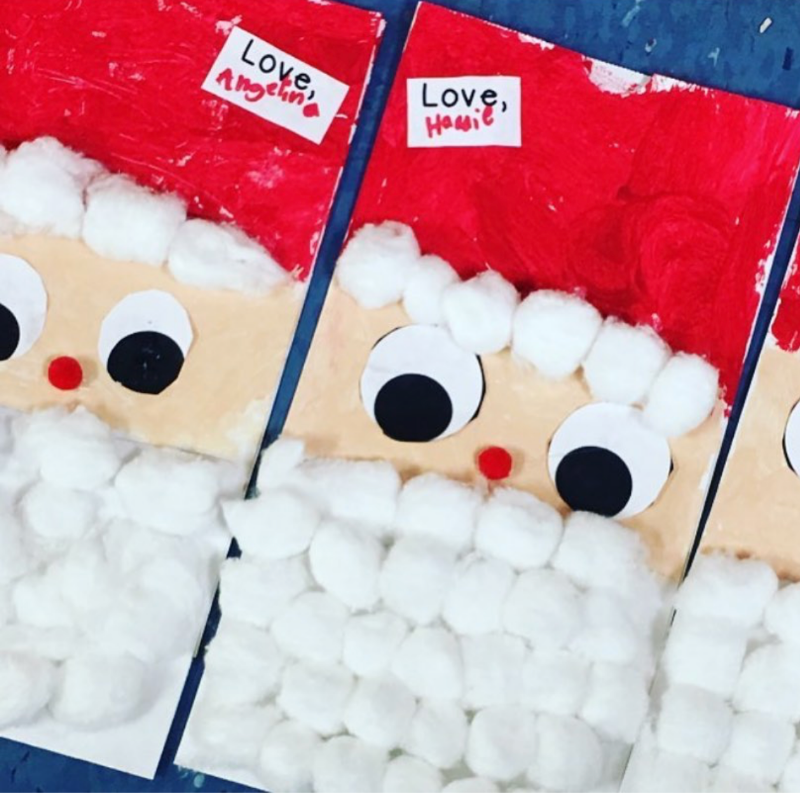 Are you looking for simple preschool Christmas activities to enjoy with your little ones? Check out these fun holiday activities just for preschoolers! Preschool students will love creating Christmas class books to practice writing simple sentences and creating fun holiday crafts like Santa sacks! This post also includes ideas for literacy and math stations like gingerbread visual discrimination cards!