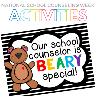 Did you know National School Counseling Week is celebrated the first full week of February? School counselors play such an important role in our school community! Let’s show school counselors how much they are loved and appreciated for National School Counseling Week! Here are a few ideas for celebrating your school counselor for National School Counseling Week including a class book of letters for your students to write to the school counselor and a cute bulletin board with a craft to put together too!