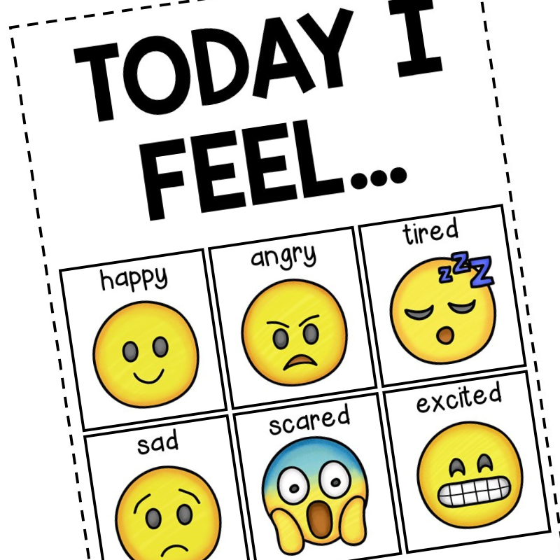 Social-emotional learning plays an important role in child development and in the classroom. This post has some simple activities to promote these skills in the preschool, Kindergarten, and First Grade classroom including a Today I Feel Chart, Journal Writing, and social-emotional learning books.