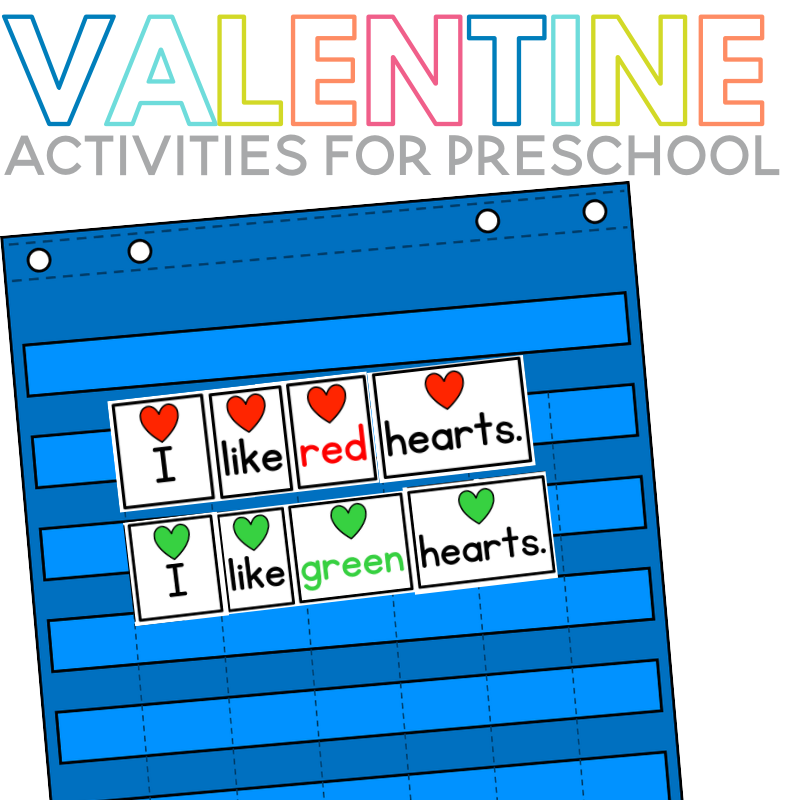 Are you looking for the best Valentine's Day preschool activities to keep your class or little ones learning this February? This post is a round-up of favorite preschool Valentine's Day centers and activities for Pre-K students. Some of the center ideas included are sensory bins, valentine cards, valentine crafts and centers focused on colors, the alphabet, patterns, and more!
