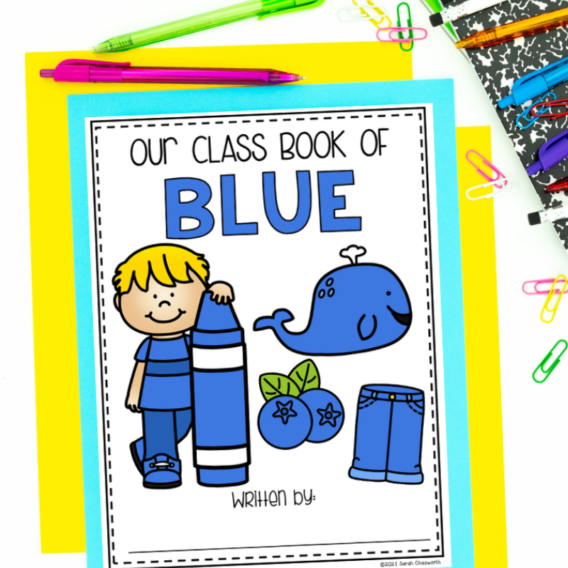 Class books are a wonderful writing activity for preschool and kindergarten students! This post has tons of great class book ideas to use with your students. These class-created books cover the beginning of the year, Halloween, Thanksgiving, and Christmas. Valentine's Day, Easter, and more!