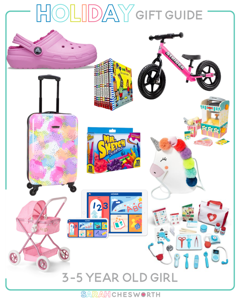 Holiday Gift Guide - Gift Ideas for 5 Year Old Girls 