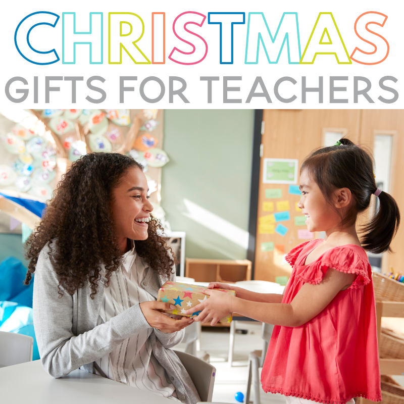 This gift guide was put together specifically with teachers in mind and it's full of gift ideas they will love for Christmas! Inside you'll find gift ideas, gift card ideas, gift tags and more! Don't forget to remember your child's teacher this holiday season.