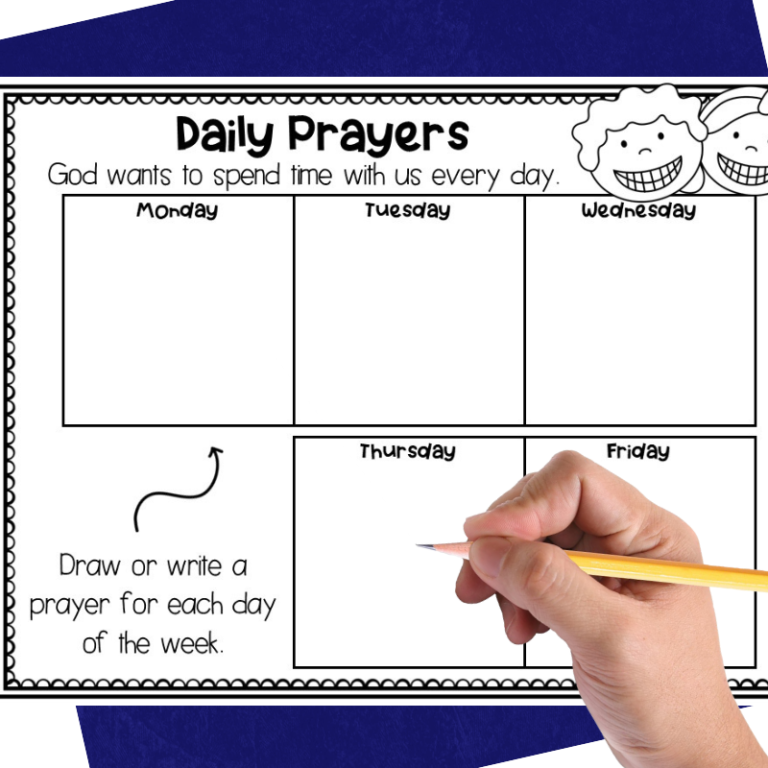 How to Create a Prayer Journal with Kids - Sarah Chesworth