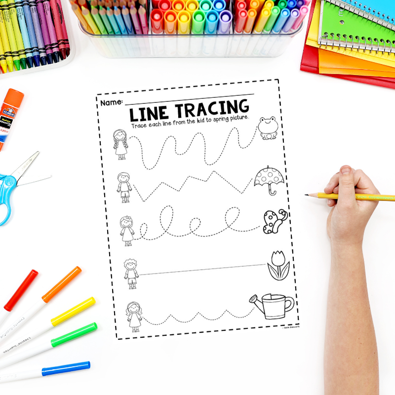 spring line tracing