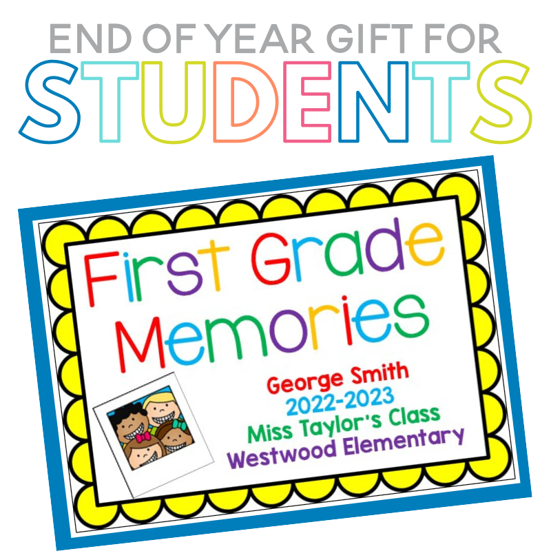 Show your students how much you love and appreciate them with a perfect end-of-year gift! This photo album is the ideal keepsake to give students to remember an exceptional school year. This post will help you create photo albums for your students to give as an end-of-the-year gift. This is the perfect gift for preschool, kindergarten and first-grade students! The editable photo album cover will make things so easy for teachers.