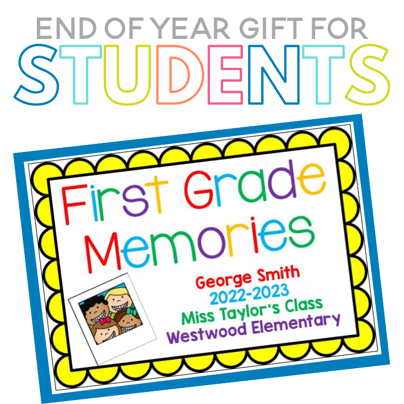 End-of-the-Year Memory Book {Free Printables!} - A Kinderteacher Life