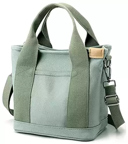  Women Utility Tote Bag Waterproof Nylon Multi Pocket Shoulder Bags  Work Bag Teacher Purses and Handbags for Nurses (1-Blue) : Clothing, Shoes  & Jewelry