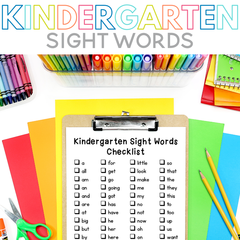 As your child enters kindergarten, being able to recognize basic sight words is an essential part of their reading development. To help get them ready for success, here is a list of kindergarten sight words your child should learn by the end of the year.