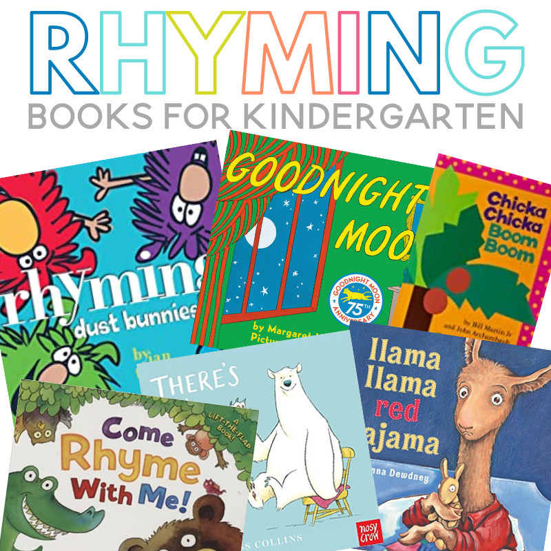 rhyming books for kindergarten