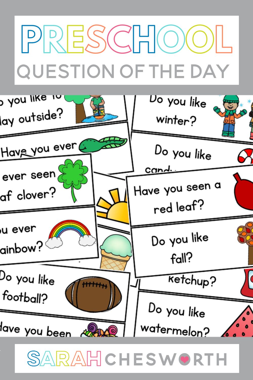 Fun Preschool Question of the Day: A Guide for Pre-K Teachers and ...