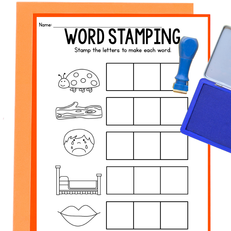 Word Work Stamping Activities - Sarah Chesworth