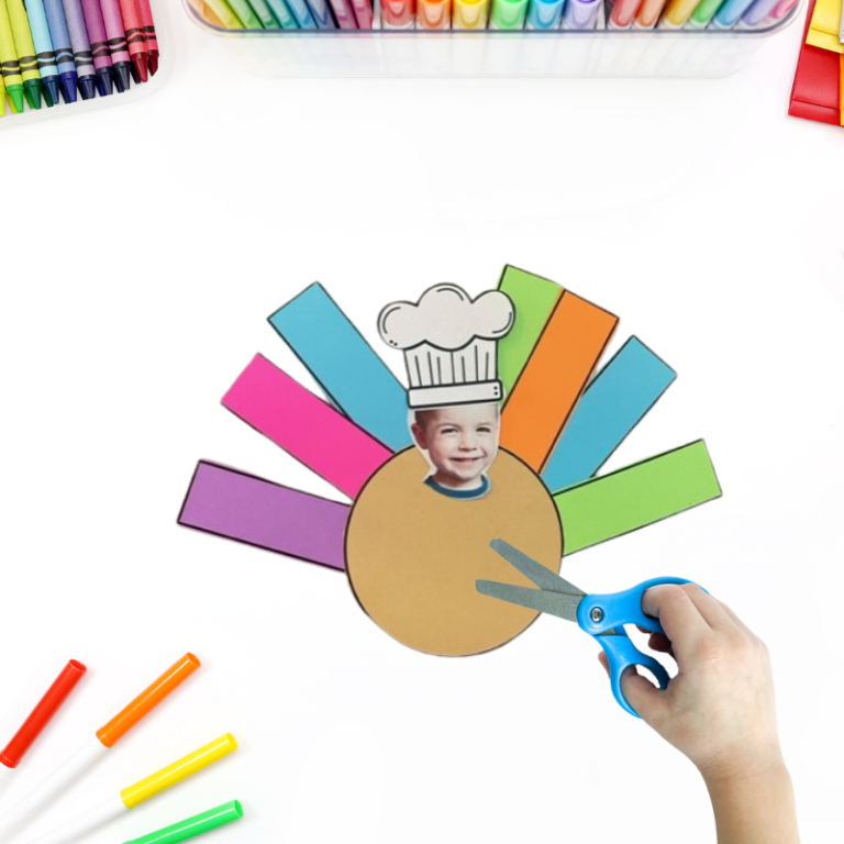 Preschool How to Cook a Turkey Writing Template - Sarah Chesworth