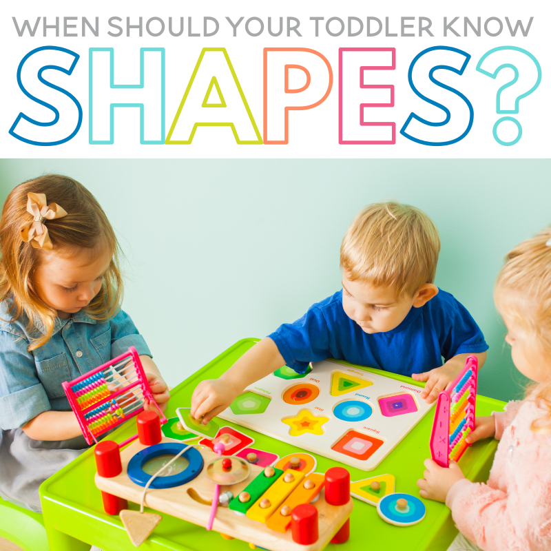 When Should Your Toddler Know Shapes? A Developmental Guide