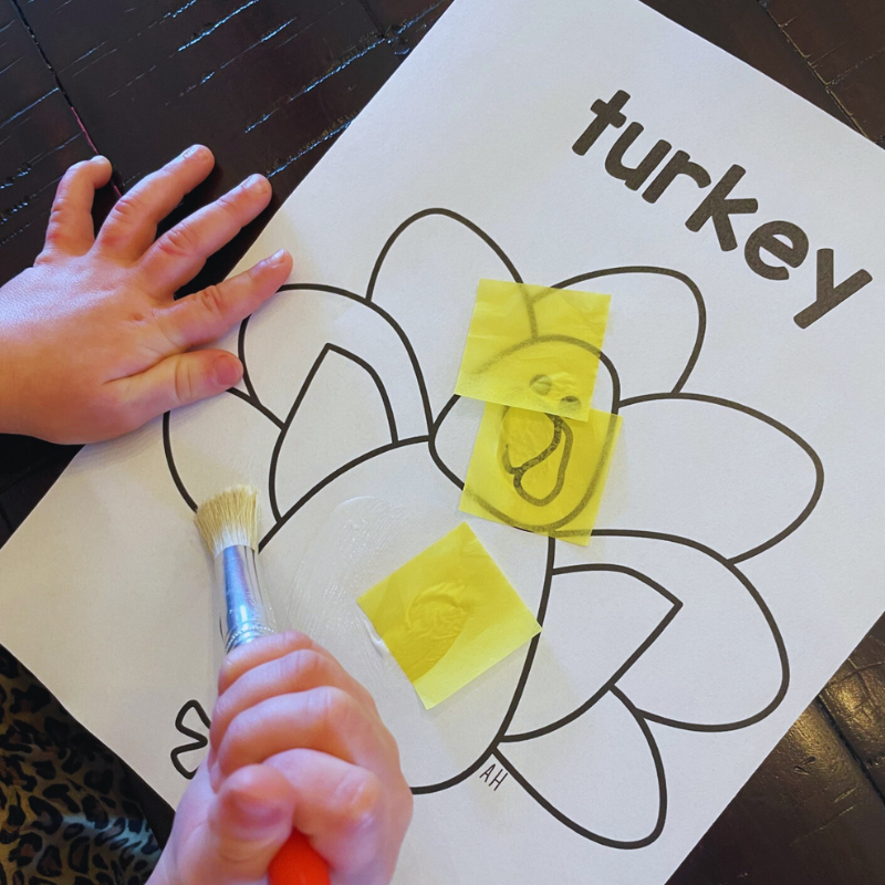 turkey-coloring-page