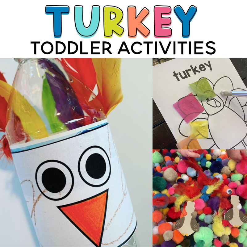 Fun Toddler Turkey Activities for Thanksgiving