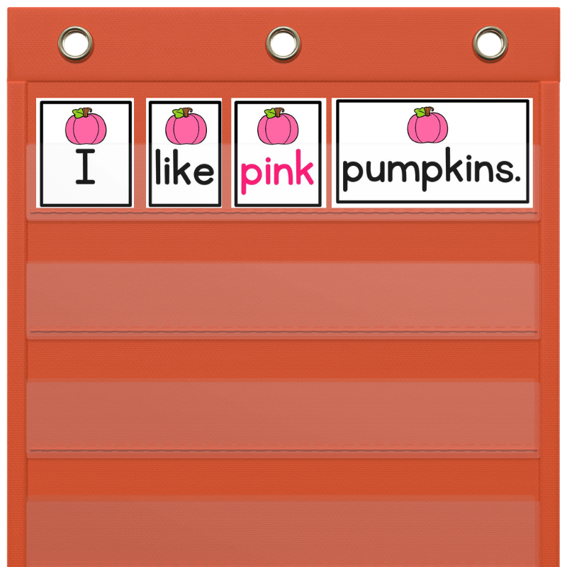 Halloween Preschool and Kindergarten Pocket Chart Activities make the perfect centers for preschoolers this Halloween! They are simple, repetitive, and target skills specifically for younger students. Five different pocket chart activities are included just for preschool or kindergarten students! Skills covered include uppercase and lowercase letter matching, color words and picture sorting, counting to 10, number recognition, sentence building with simple sight words, and patterns.