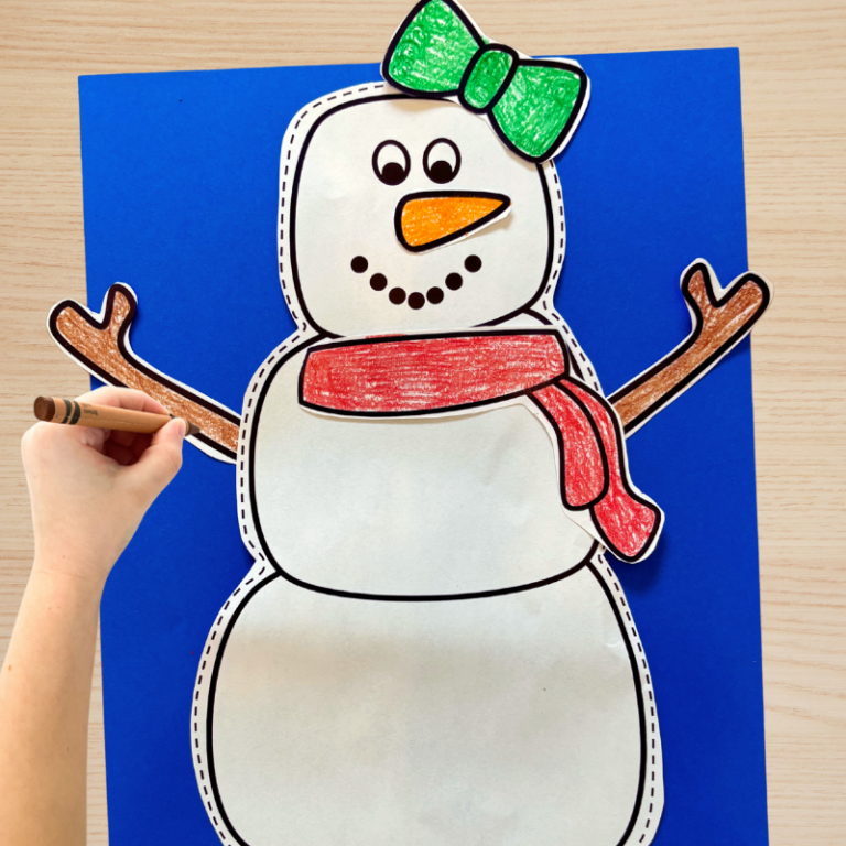 12 Pack Snowman Kit Bulk, Christmas Crafts DIY Snowman Kit, Build A