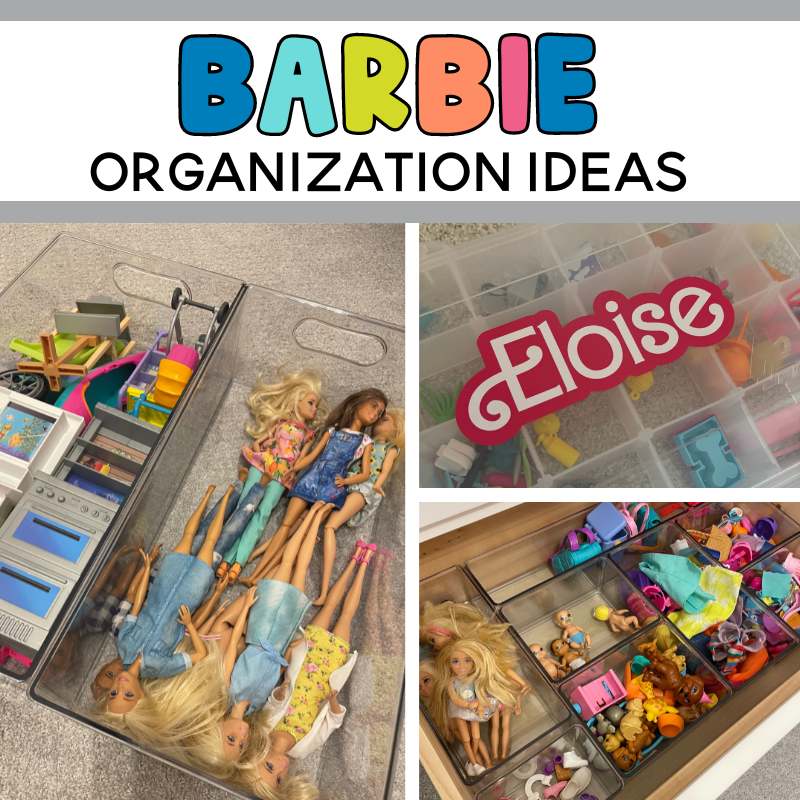 Best Barbie Organization and Storage Ideas for Kids