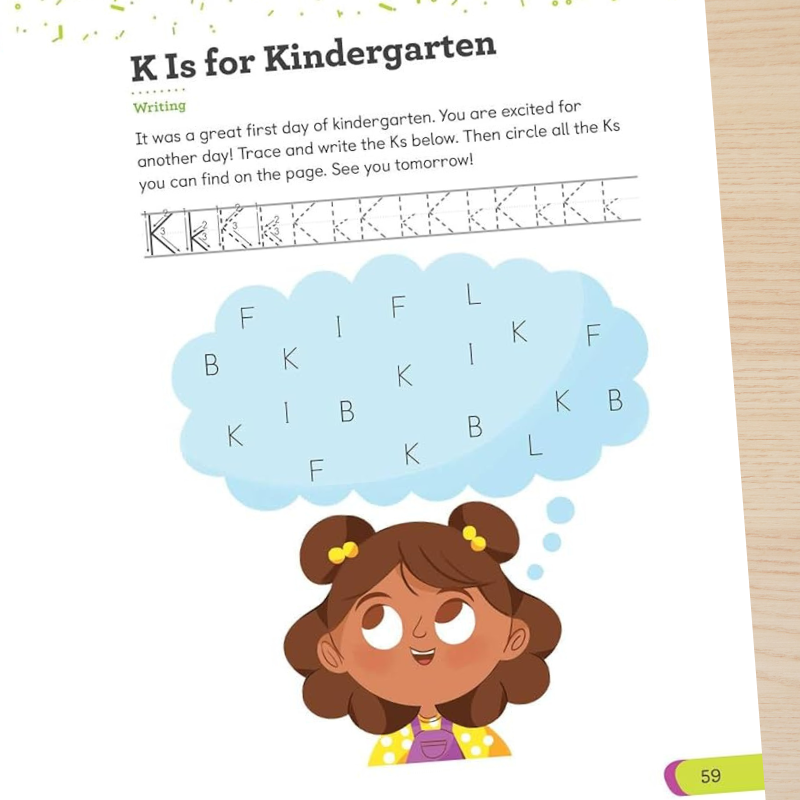 First-Day-of-Kindergarten-Workbook