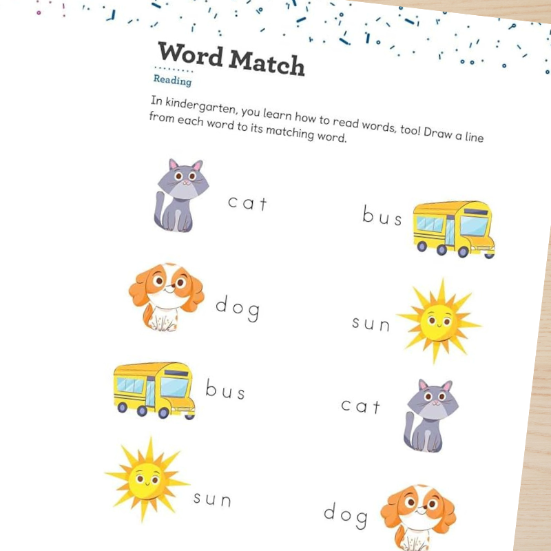 Learning to read is a huge part of kindergarten! Students will love building their confidence with this activity book!