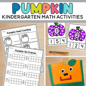 10 Fun Pumpkin Math Activities for Kindergarten - Sarah Chesworth
