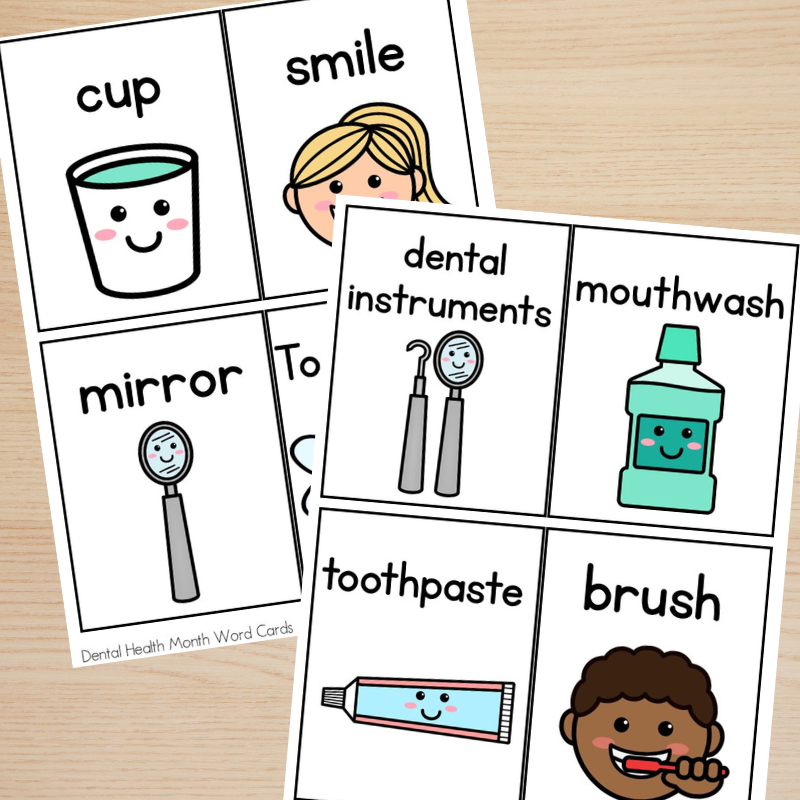 dental-health-month-vocabulary